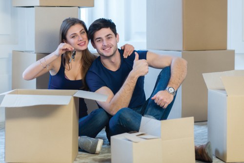 Man and van service helping with a local move in Hampton