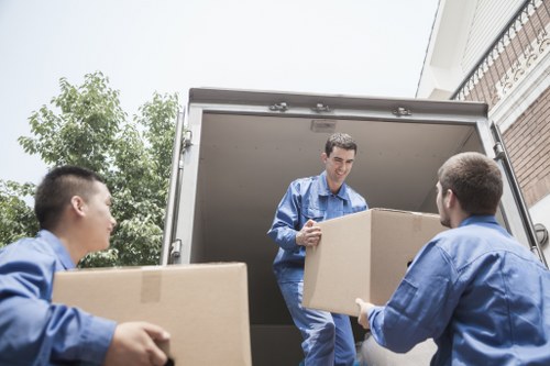 Careful packing and furniture protection during removal services in Hampton