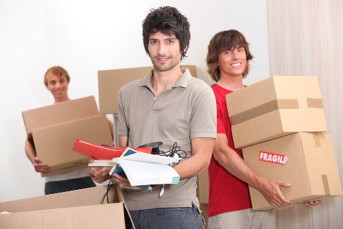 Local commercial movers handling office relocation logistics in Hampton