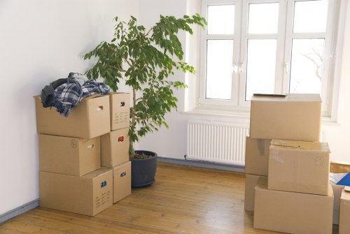 Man and van team transporting furniture in Hampton