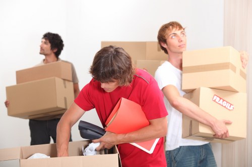 Careful packing and loading for apartment removals in Hampton