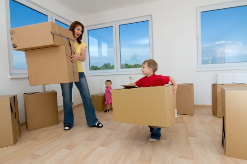 Loading access and parking considerations for office removals in Hampton