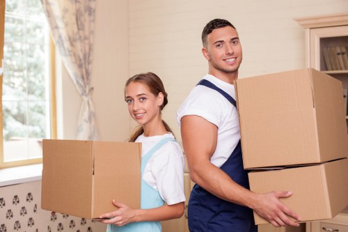 Professional moving help for Hampton residential streets