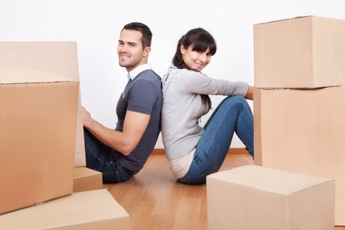 Flat removal service supporting a home or small business move in Hampton