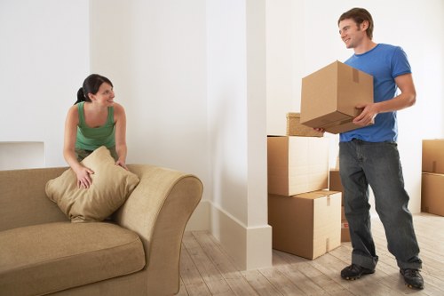 Man and van helping with flat and office items in Hampton